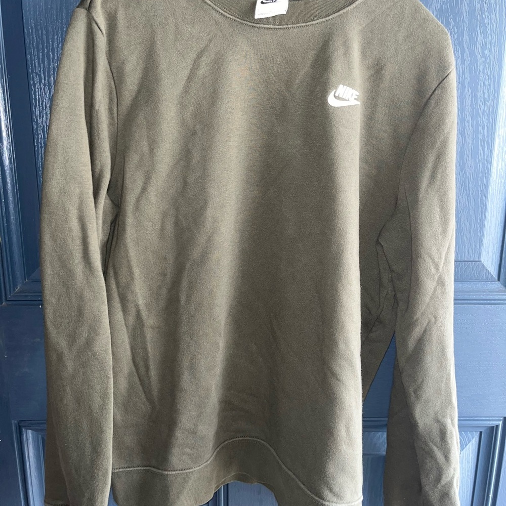 Nike Olive Green Crewneck